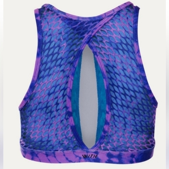 Peloton Grateful Dead Tie-Dye Workout Top/ Sports Bra - Picture 3 of 11